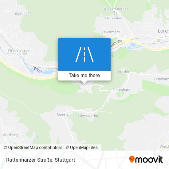Rattenharzer Straße map