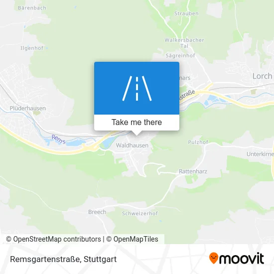 Карта Remsgartenstraße