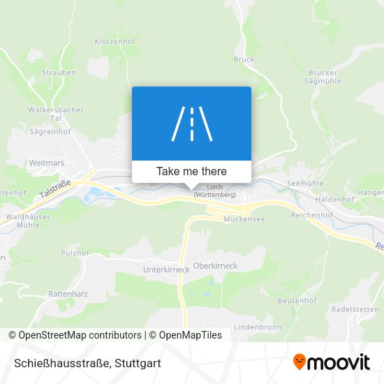 Schießhausstraße map