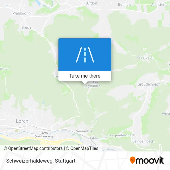 Карта Schweizerhaldeweg