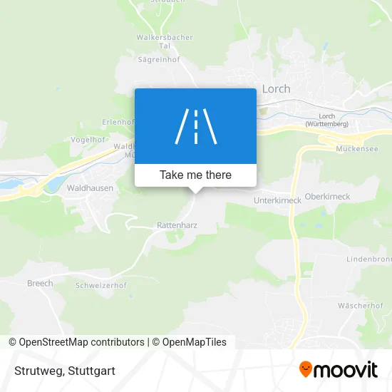 Карта Strutweg