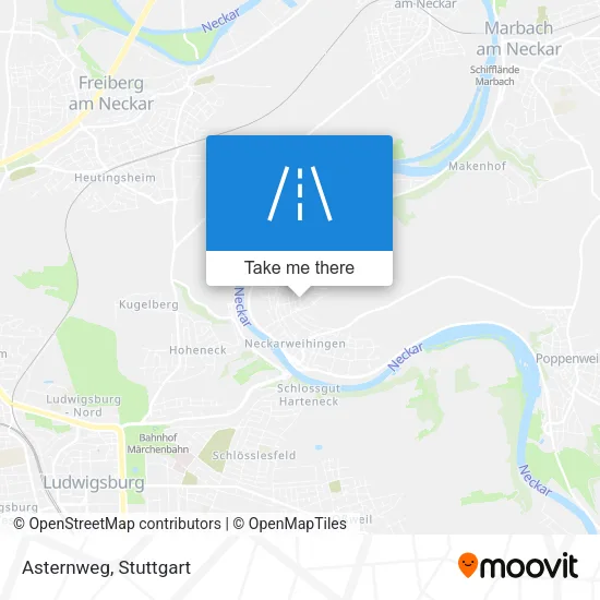 Карта Asternweg