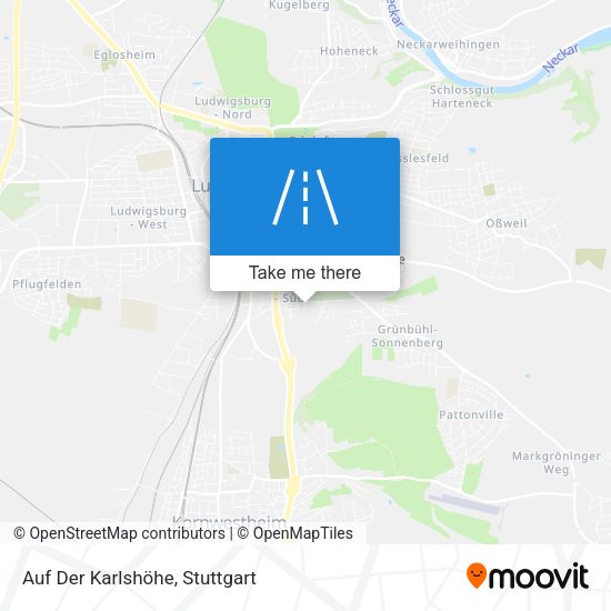Auf Der Karlshöhe map