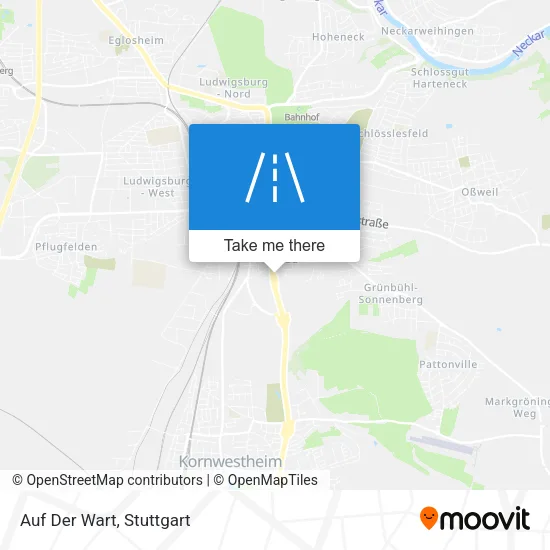 Карта Auf Der Wart