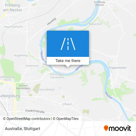 Карта Austraße