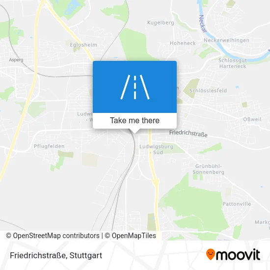 Карта Friedrichstraße
