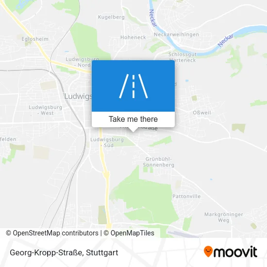 Карта Georg-Kropp-Straße