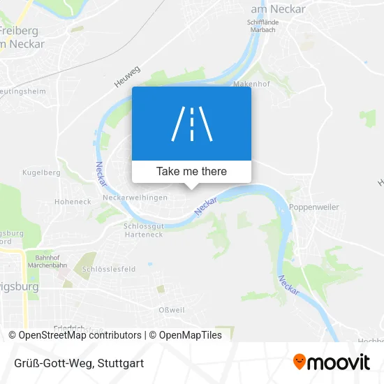 Grüß-Gott-Weg map