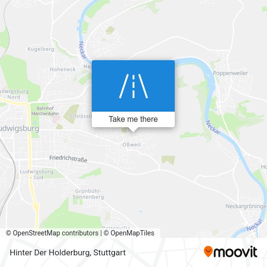 Hinter Der Holderburg map