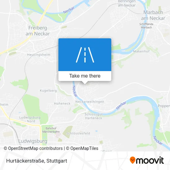 Карта Hurtäckerstraße