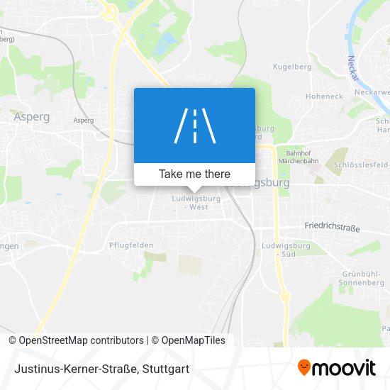 Justinus-Kerner-Straße map