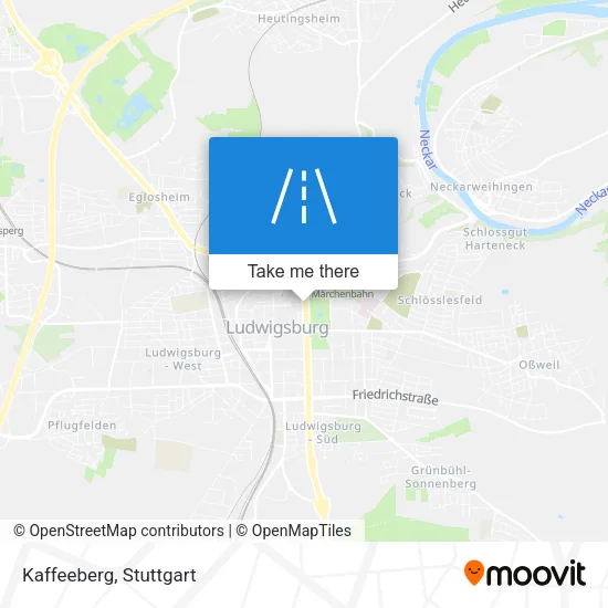 Карта Kaffeeberg