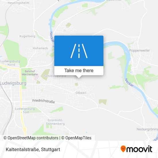 Kaltentalstraße map