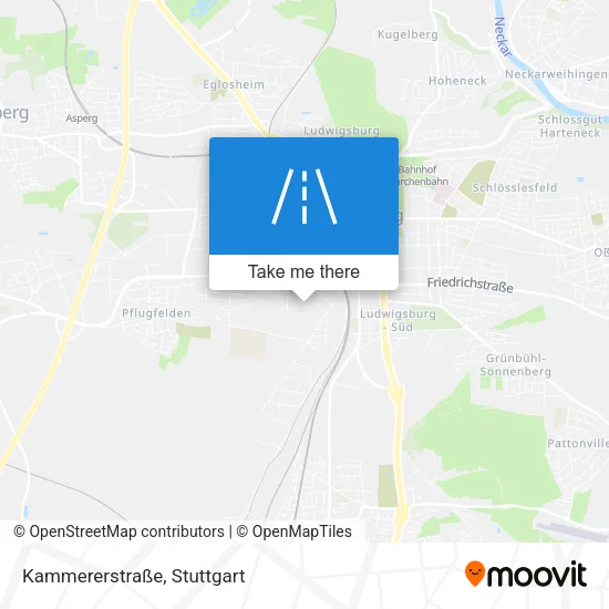 Карта Kammererstraße