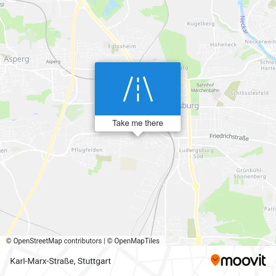 Карта Karl-Marx-Straße