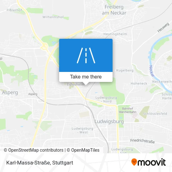 Карта Karl-Massa-Straße