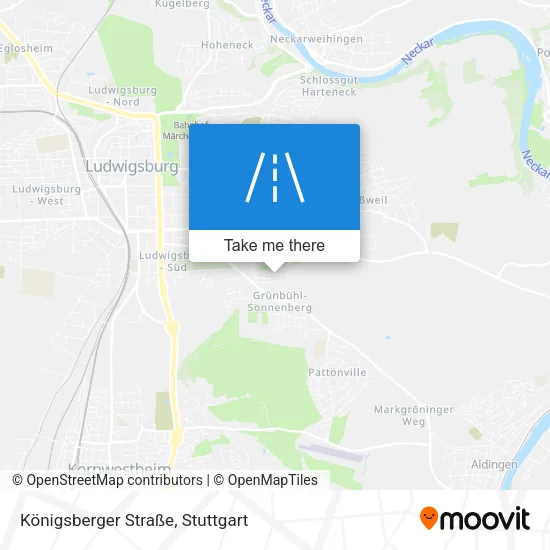 Königsberger Straße map