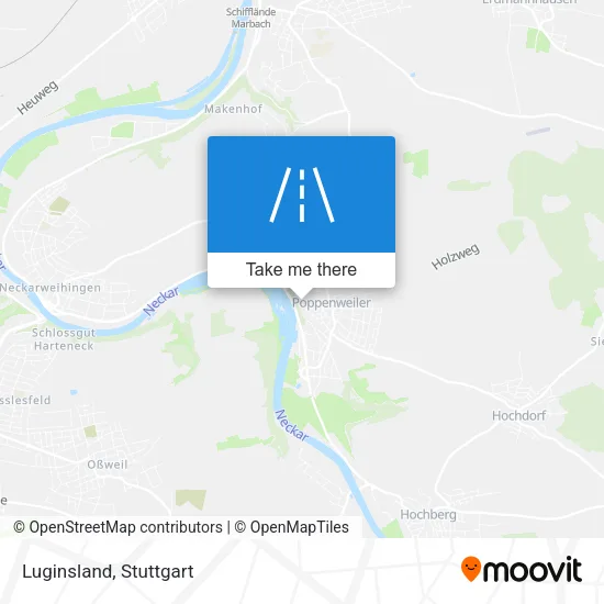 Luginsland map