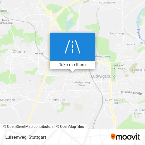 Luisenweg map