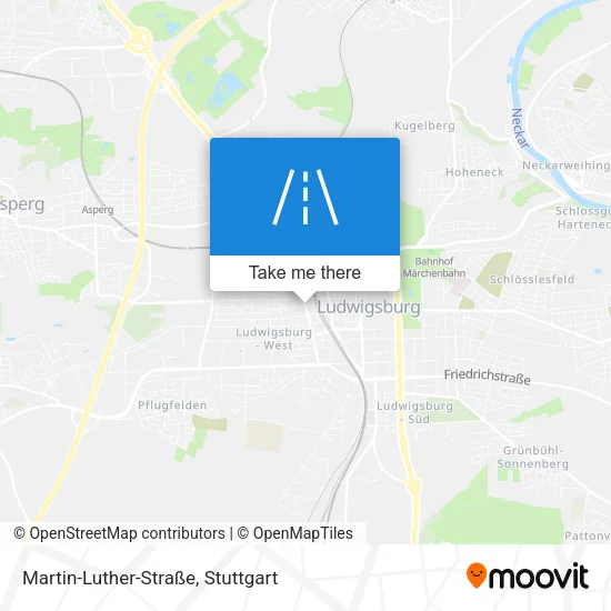 Карта Martin-Luther-Straße