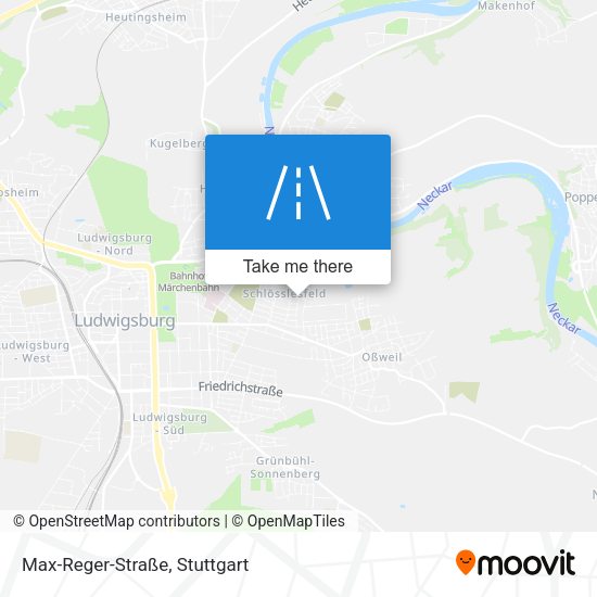 Max-Reger-Straße map