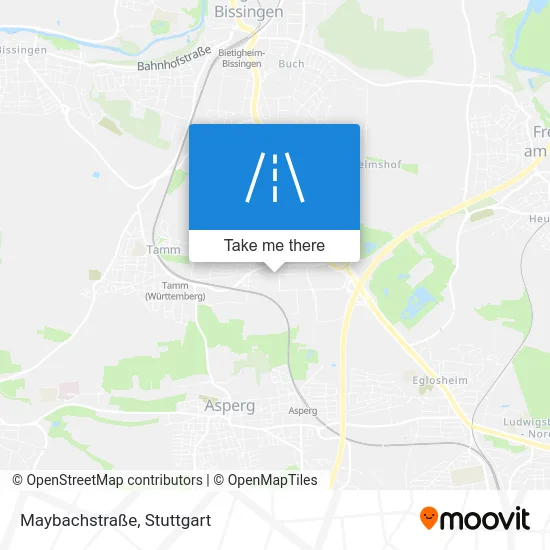 Карта Maybachstraße