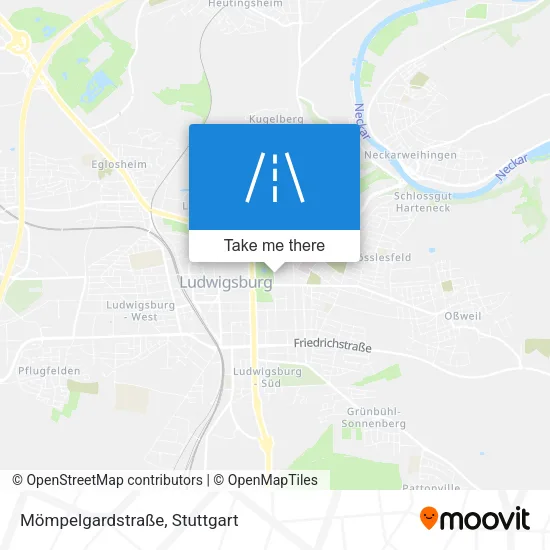 Карта Mömpelgardstraße