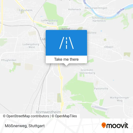 Карта Mößnerweg