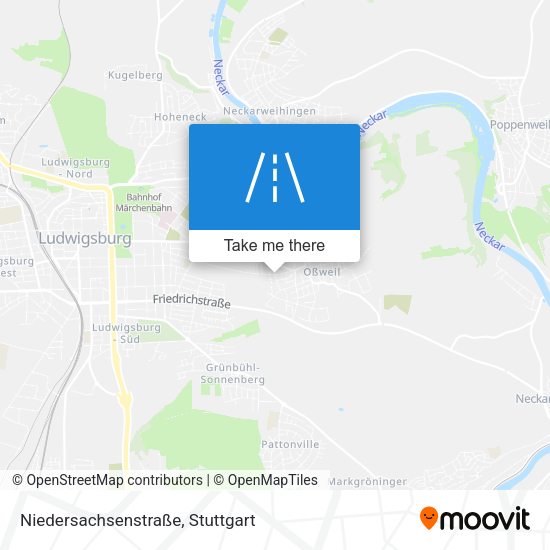 Niedersachsenstraße map
