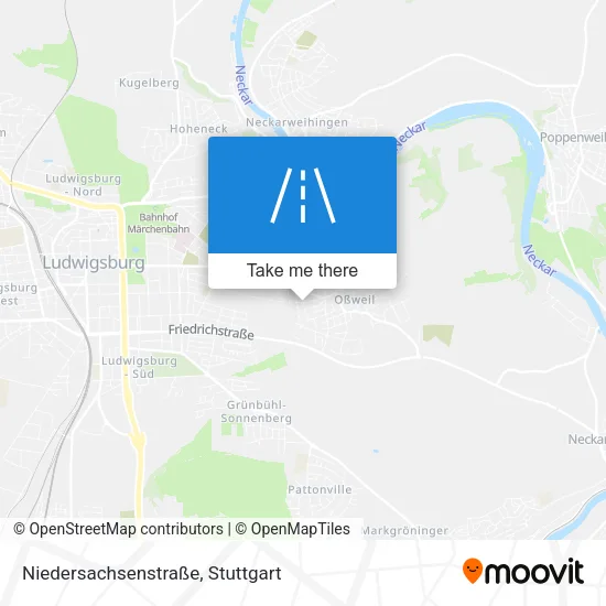 Niedersachsenstraße map