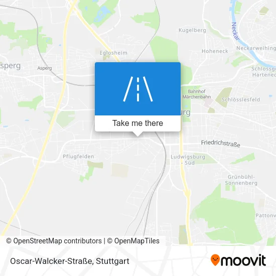 Карта Oscar-Walcker-Straße