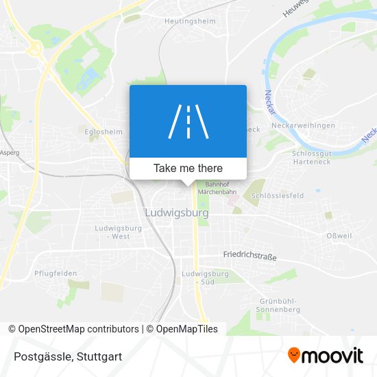 Карта Postgässle