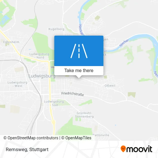 Карта Remsweg