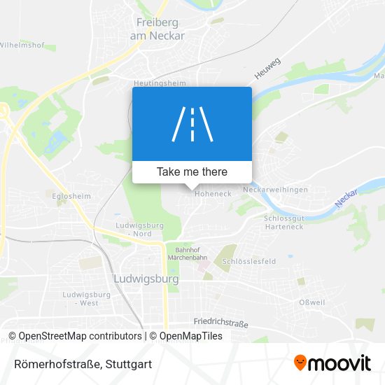 Römerhofstraße map