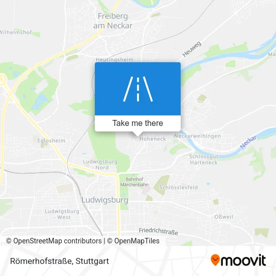 Карта Römerhofstraße