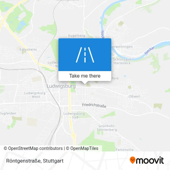 Карта Röntgenstraße