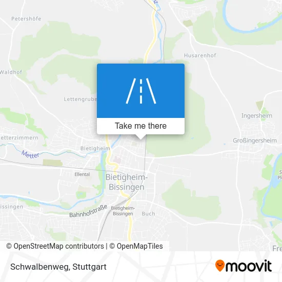 Карта Schwalbenweg