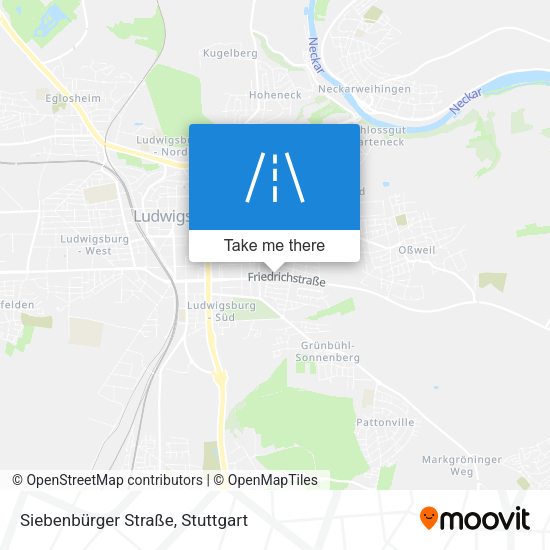 Siebenbürger Straße map