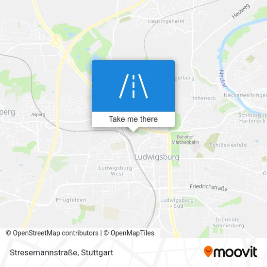 Карта Stresemannstraße