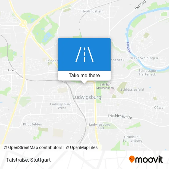 Карта Talstraße