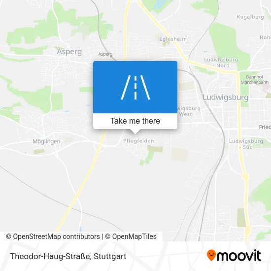 Карта Theodor-Haug-Straße
