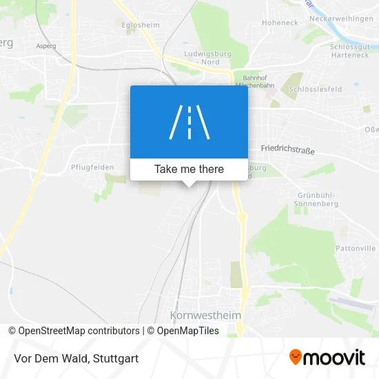 Карта Vor Dem Wald