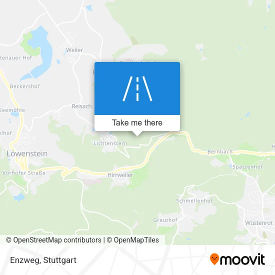 Карта Enzweg