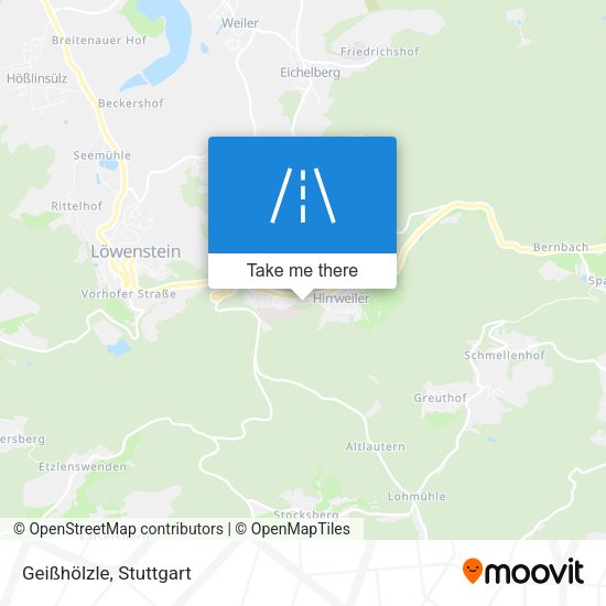 Geißhölzle map