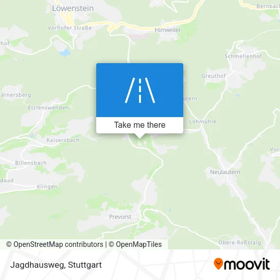 Карта Jagdhausweg