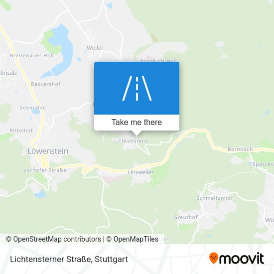 Lichtensterner Straße map