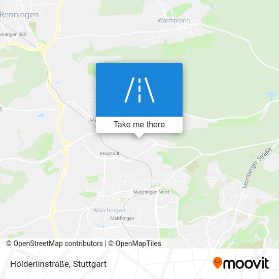 Hölderlinstraße map