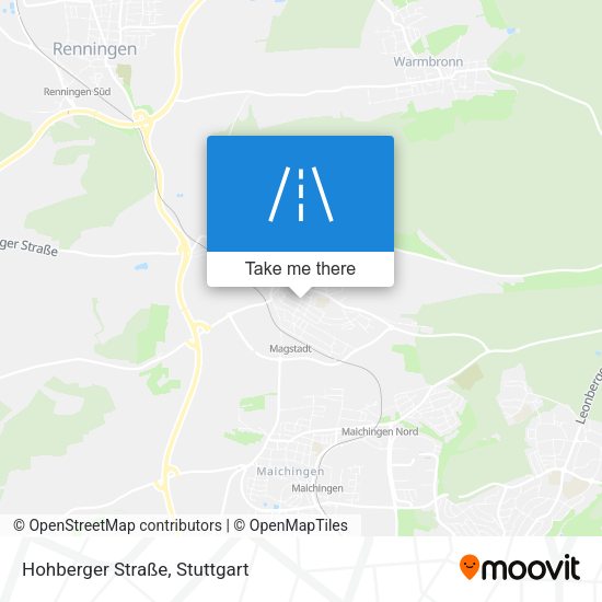 Hohberger Straße map