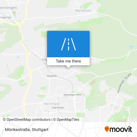 Mörikestraße map