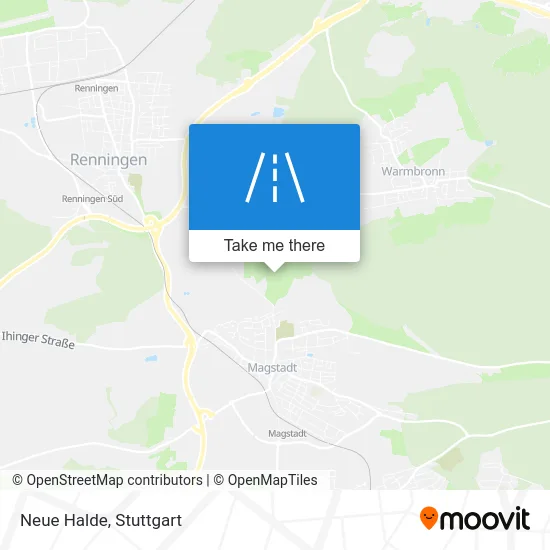 Карта Neue Halde